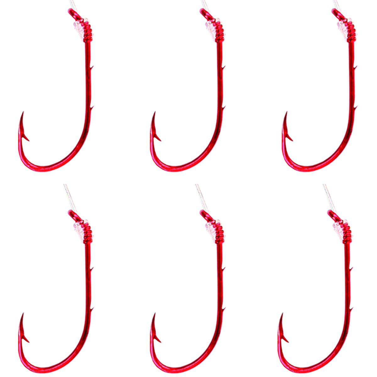 Eagle Claw Snelled Baitholder Hooks 6 - Pack - Forza Sports