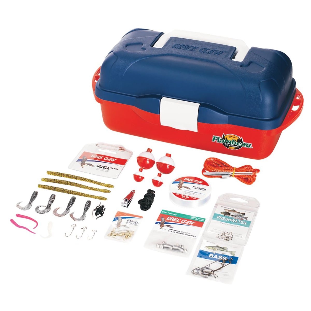 Eagle Claw Go Fish Extreme Value Tackle Kit - Forza Sports