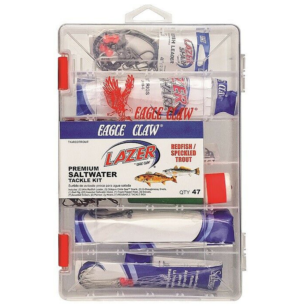 Lazer Sharp Redfish/Speckled Trout Premium Saltwater Tackle Kit - Forza Sports