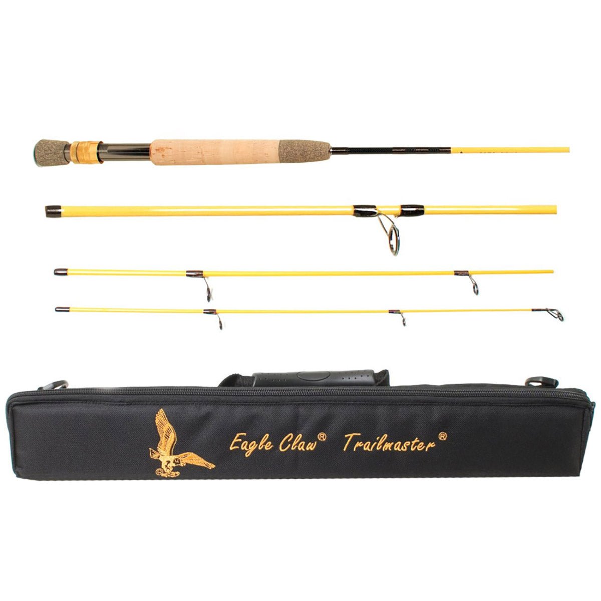 Eagle Claw 7' Trailmaster Travel Spin/Fly Fishing Rod - Forza Sports