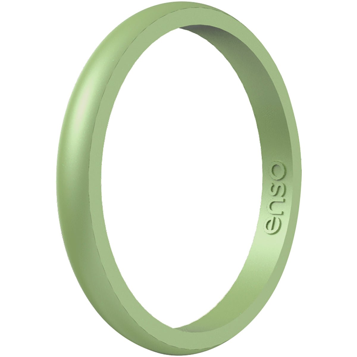 Enso Rings Halo Birthstone Series Silicone Ring - Peridot - Forza Sports