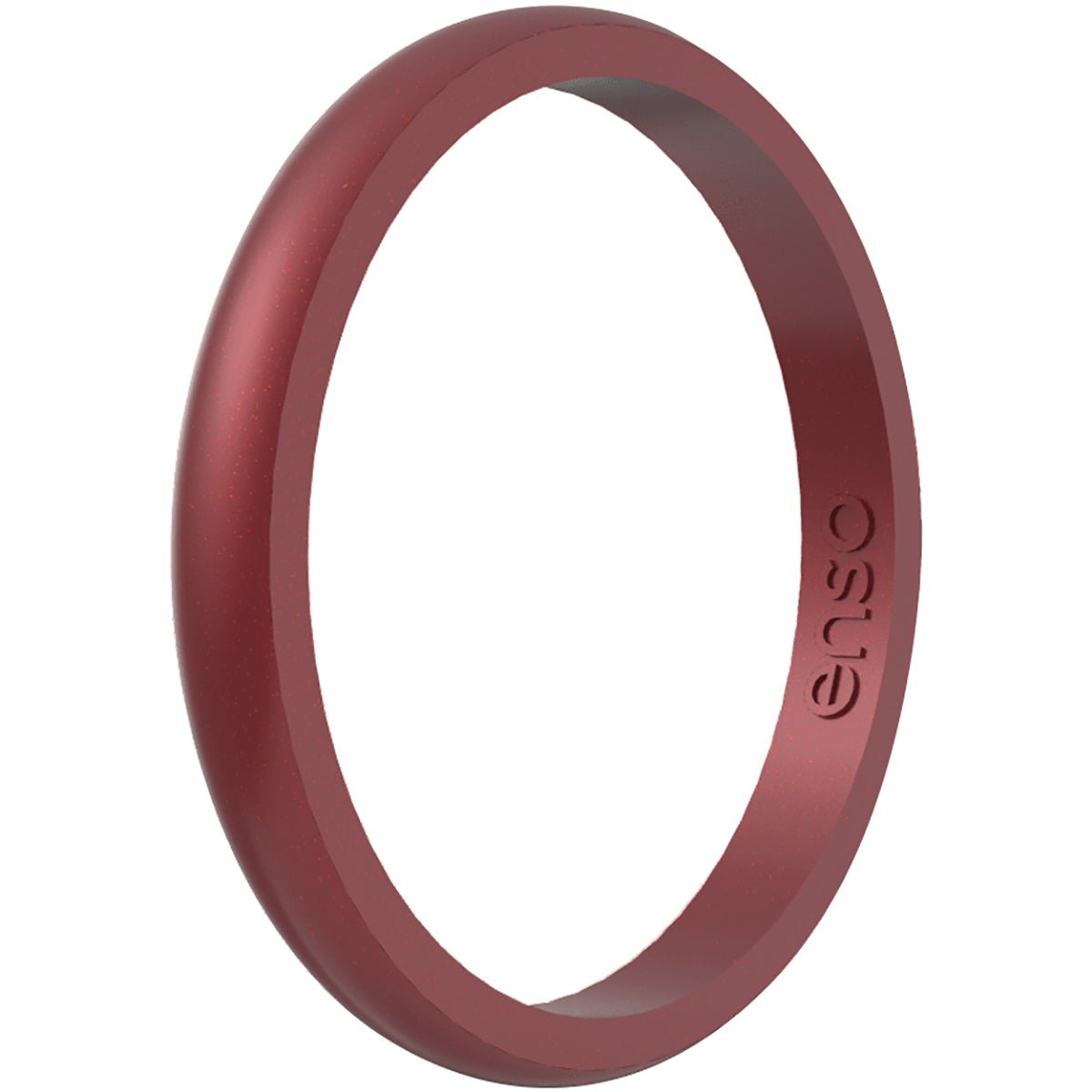 Enso Rings Halo Birthstone Series Silicone Ring - Ruby - Forza Sports