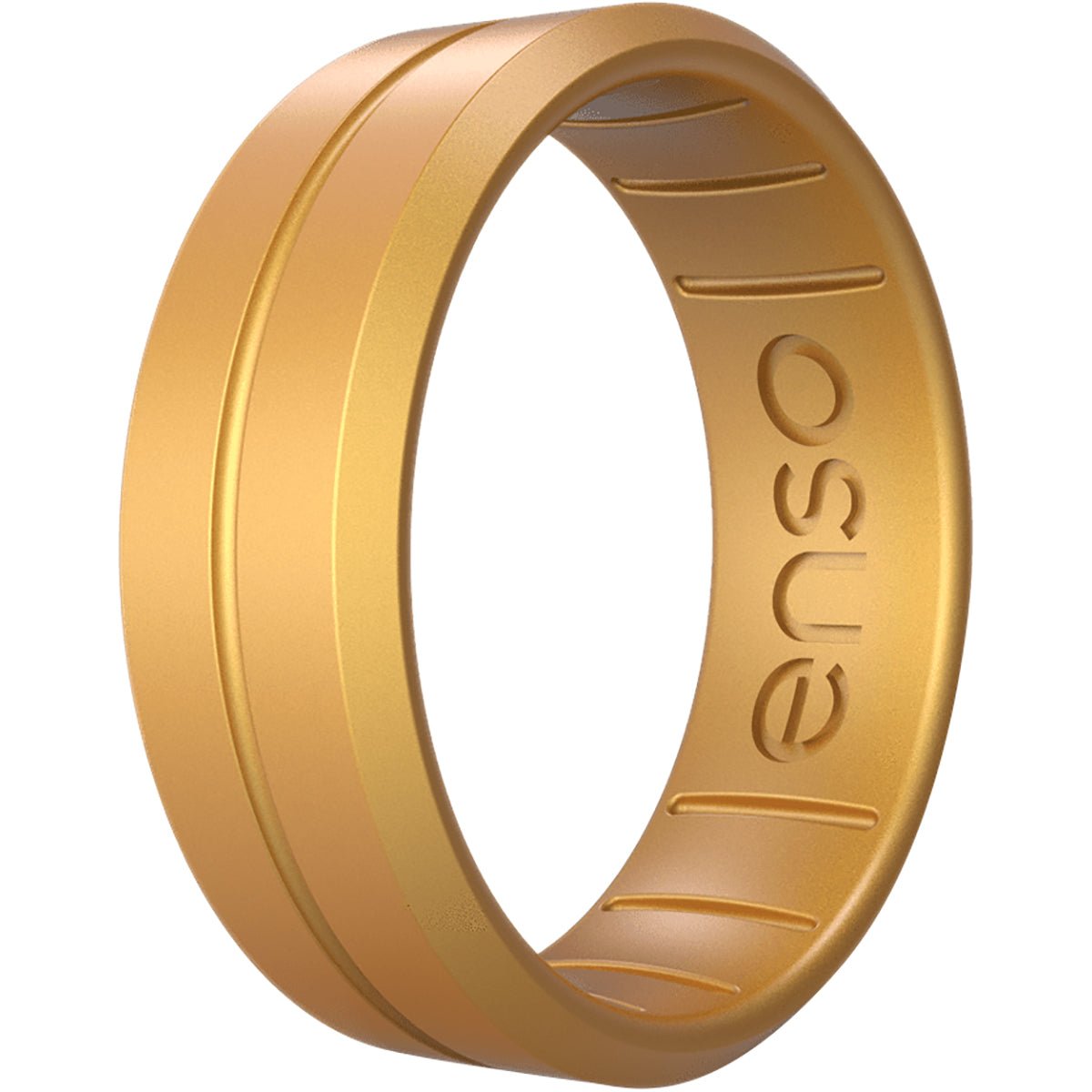 Enso Rings Classic Contour Elements Series Silicone Ring - Gold - Forza Sports