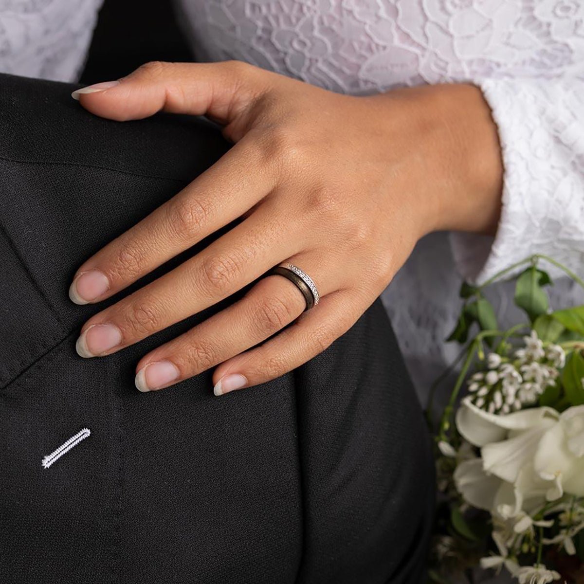 Enso Rings Halo Elements Series Silicone Ring - Meteorite - Forza Sports