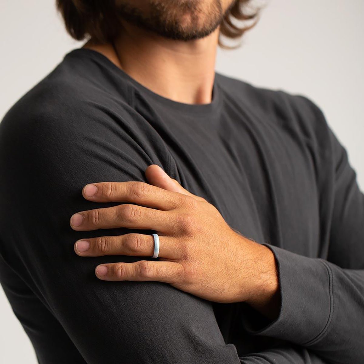 Enso Rings Thin Elements Series Silicone Ring - Diamond - Forza Sports