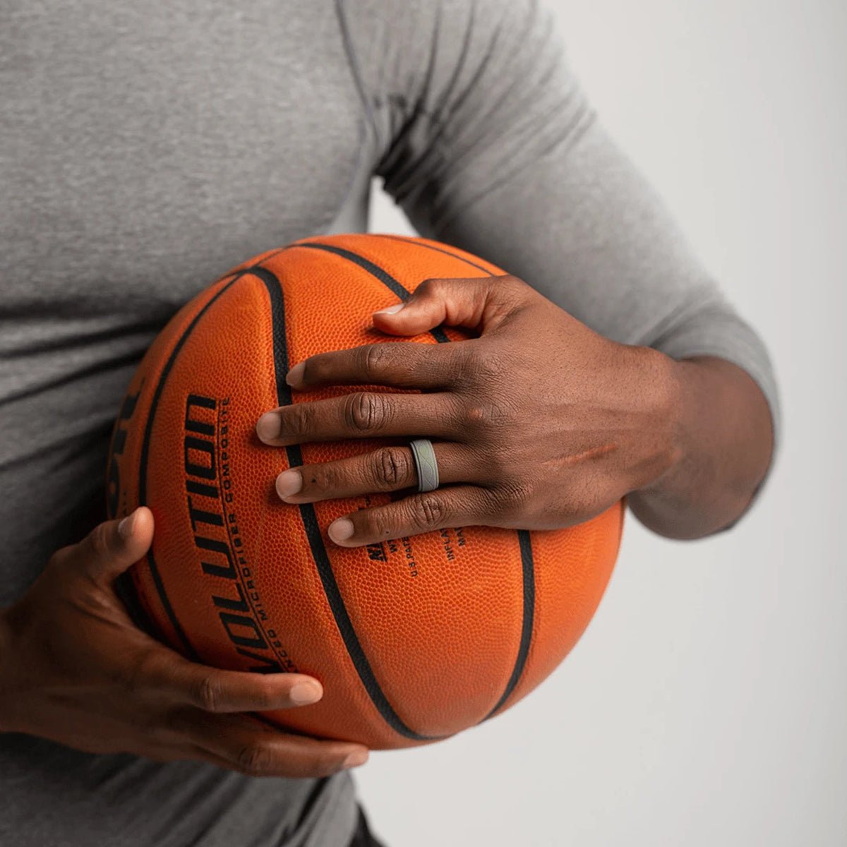 Enso Rings Men's Infinity Series Silicone Ring - Obsidian - Forza Sports
