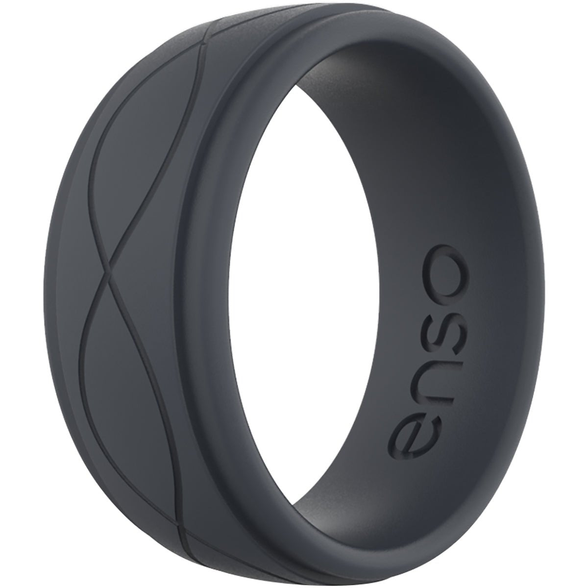 Enso Rings Men's Infinity Series Silicone Ring - Slate - Forza Sports