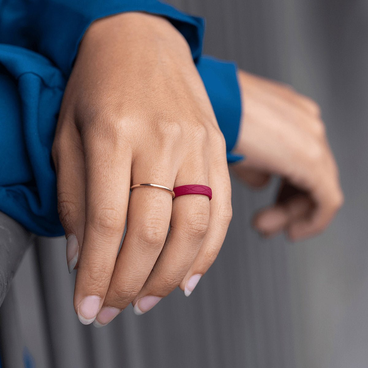 Enso Rings Women's Infinity Series Silicone Ring - Pink Sand - Forza Sports