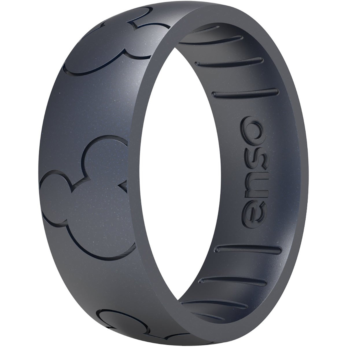 Enso Rings Mickey Mouse All Around Ears Classic Silicone Ring - Black Pearl - Forza Sports
