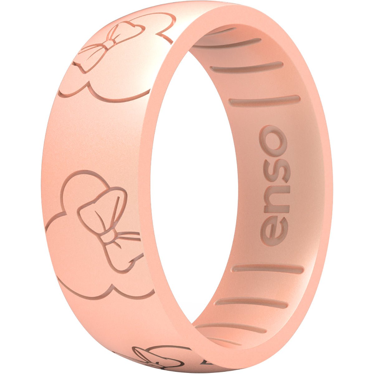 Enso Rings Disney Minnie Mouse All Around Ears Classic Silicone Ring - Rose Gold - Forza Sports