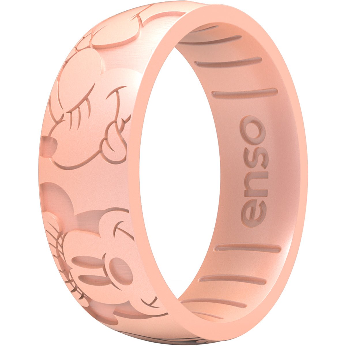Enso Rings Disney Minnie Mouse Emotion Classic Silicone Ring - Rose Gold - Forza Sports