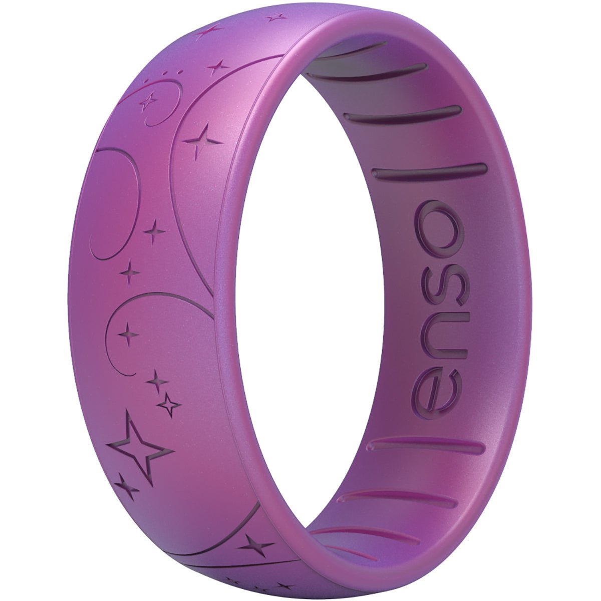 Enso Rings Classic Etched Legends Series Silicone Ring - 9 - Fairy Magic - Forza Sports