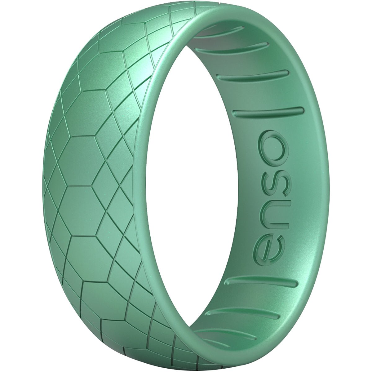 Enso Rings Classic Etched Legends Series Silicone Ring - 8 - Medusa Snake - Forza Sports