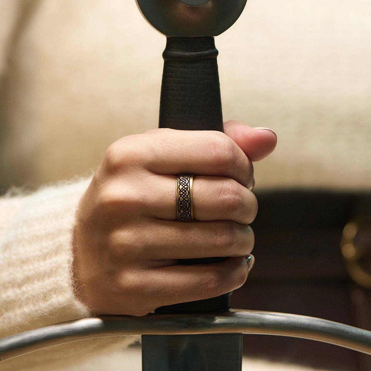 Enso Rings Lord of the Rings Knots of Rohan Classic Silicone Ring - Forza Sports