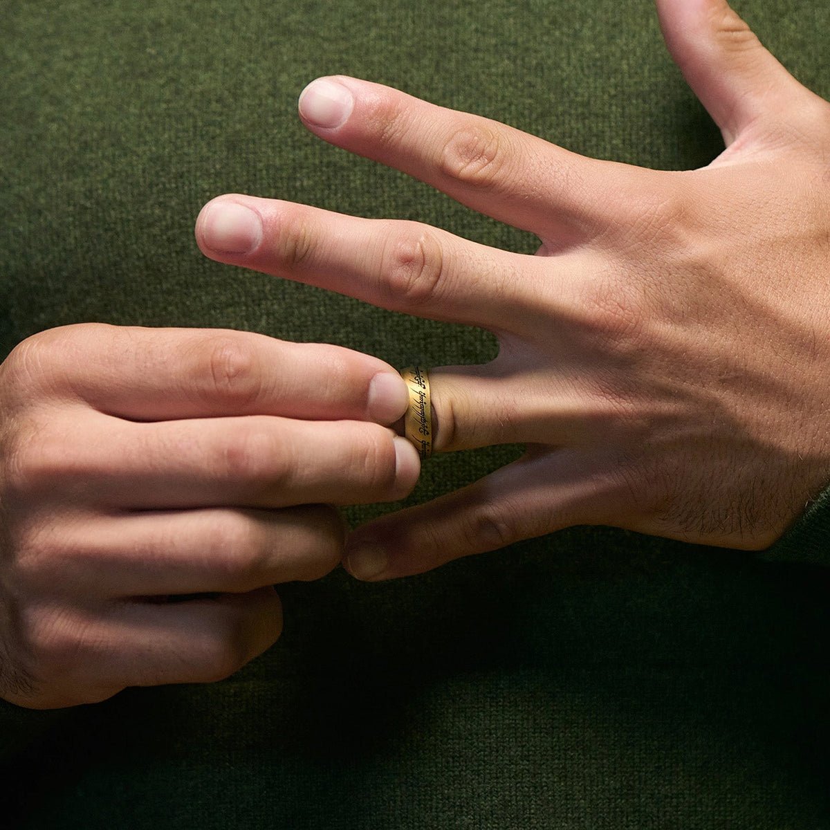 Enso Rings Lord of the Rings The One Ring Classic Silicone Ring - Forza Sports
