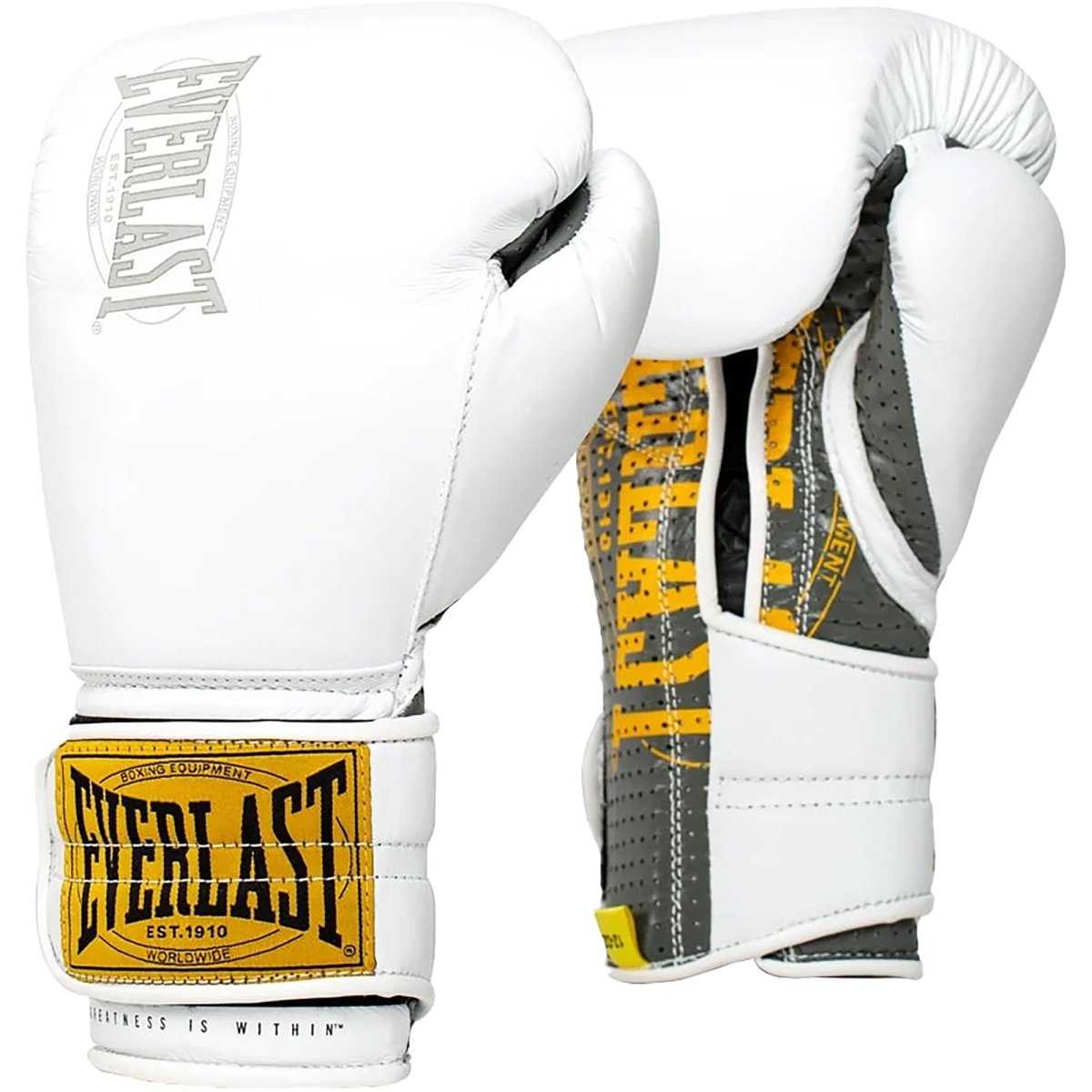 Everlast 1910 Pro Hook and Loop Sparring Boxing Gloves
