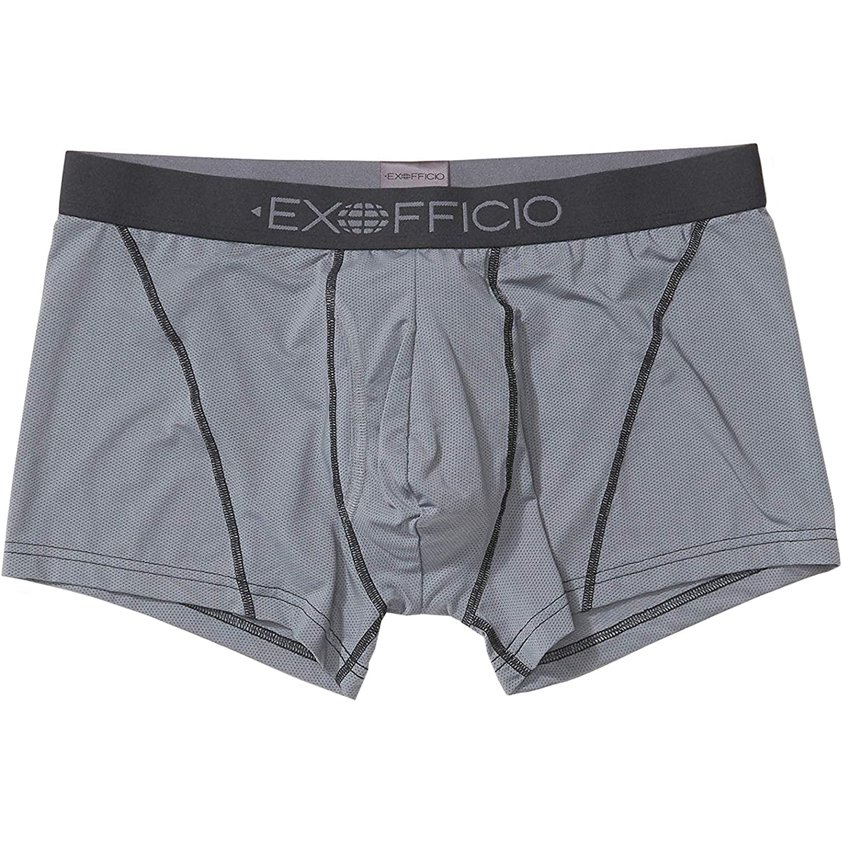 ExOfficio Give - N - Go 2.0 Sport Mesh 3" Boxer Briefs - Steel Onyx/Black - Forza Sports
