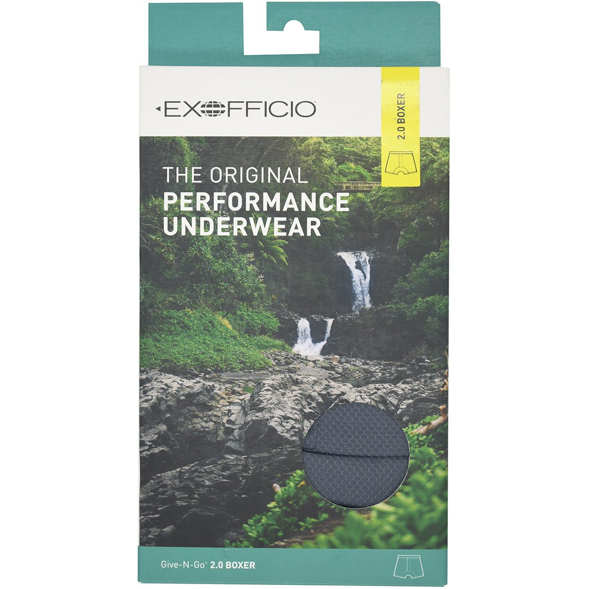 ExOfficio Give - N - Go 2.0 Boxer Shorts - Black - Forza Sports