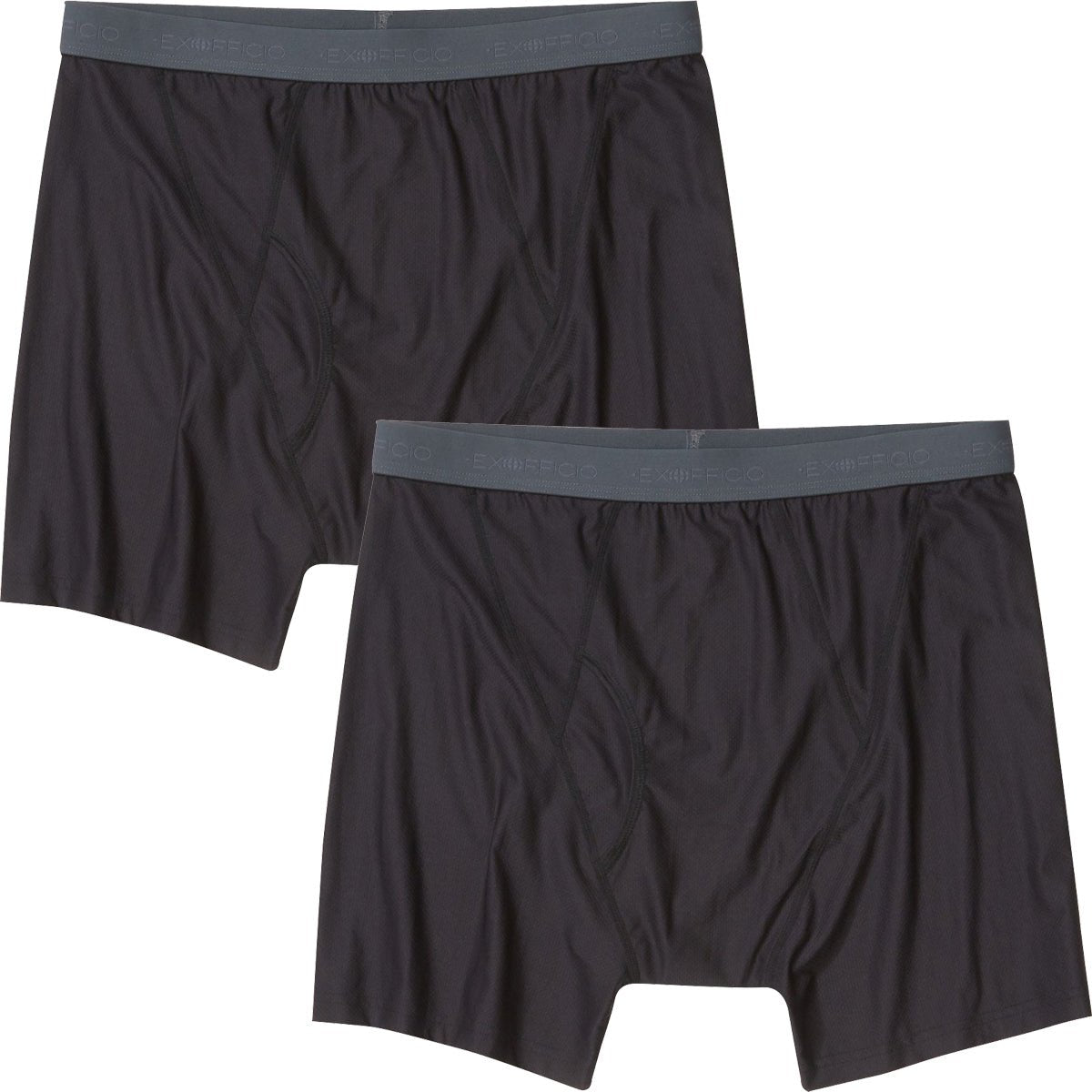 ExOfficio 3" Give - N - Go 2.0 Boxer Briefs 2 - Pack - Black - Forza Sports
