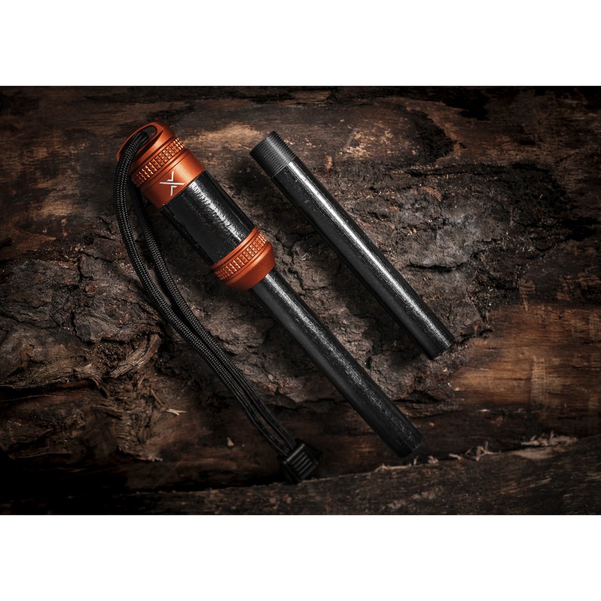 Exotac fireROD XL Fire Starter with Repair Tape - Forza Sports