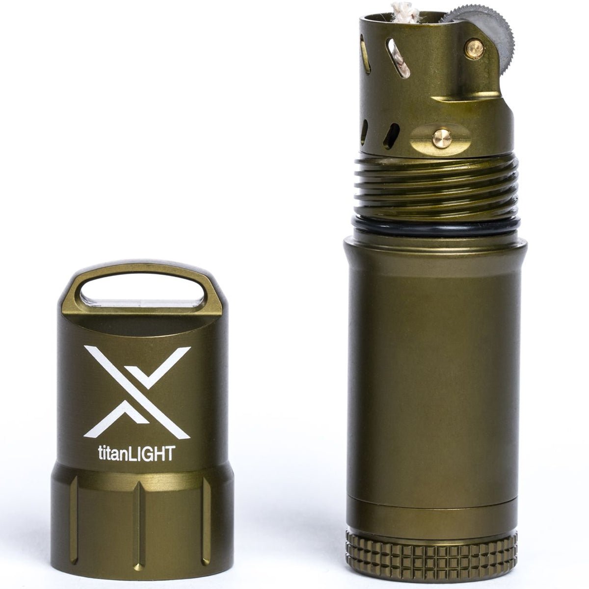 Exotac TitanLIGHT Rugged Waterproof Refillable Lighter - Forza Sports