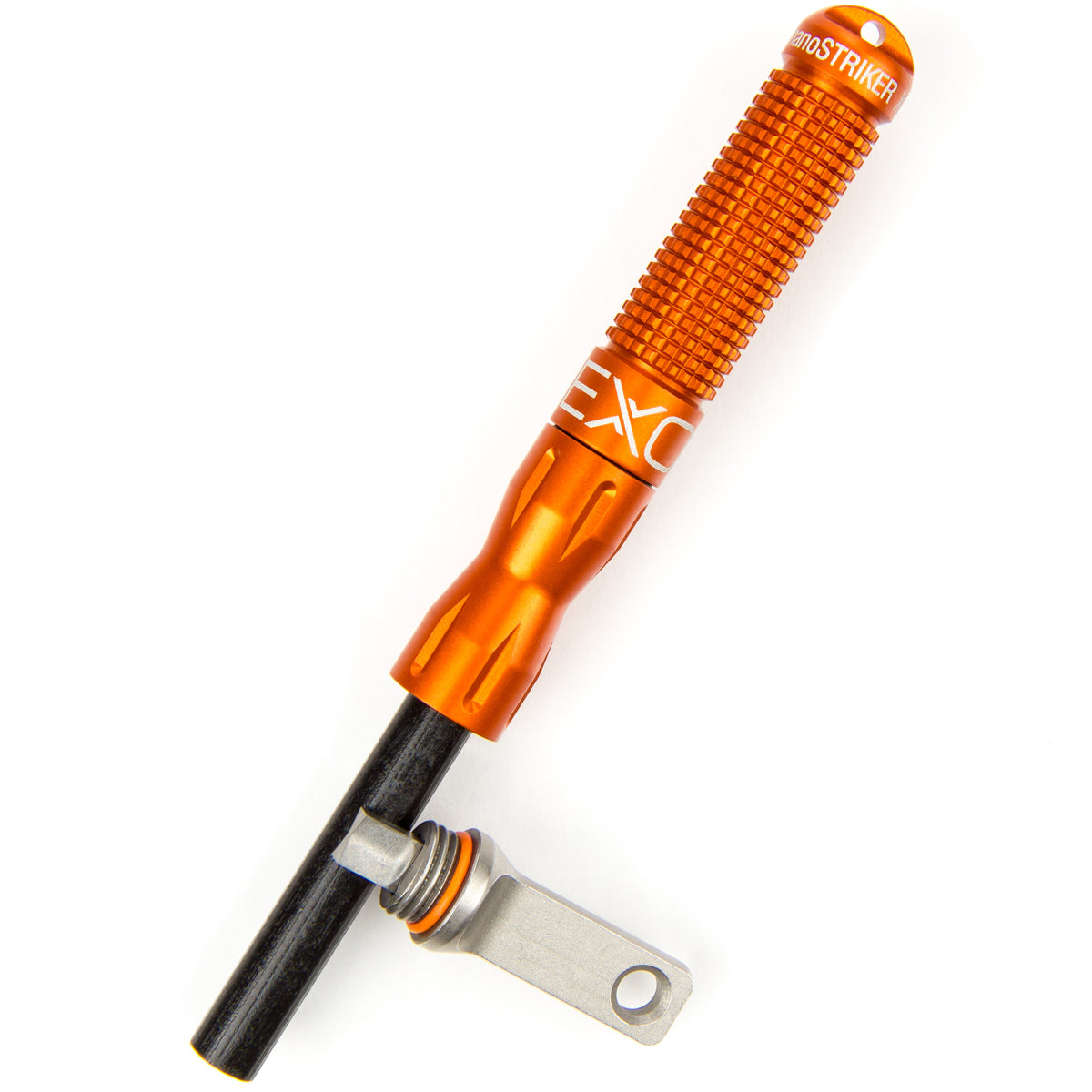 Orange Exotac nanoSTRIKER XL Ultra-Light Ferrocerium Rod Firestarter - Forza Sports
