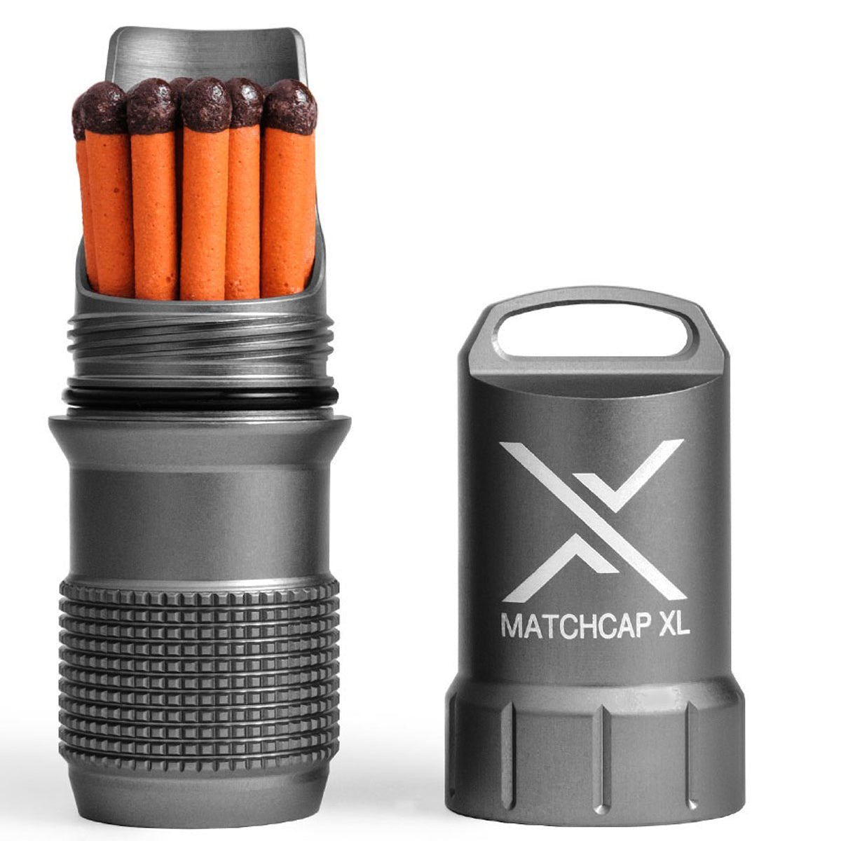 Exotac MATCHCAP XL Waterproof Match and Striker Case