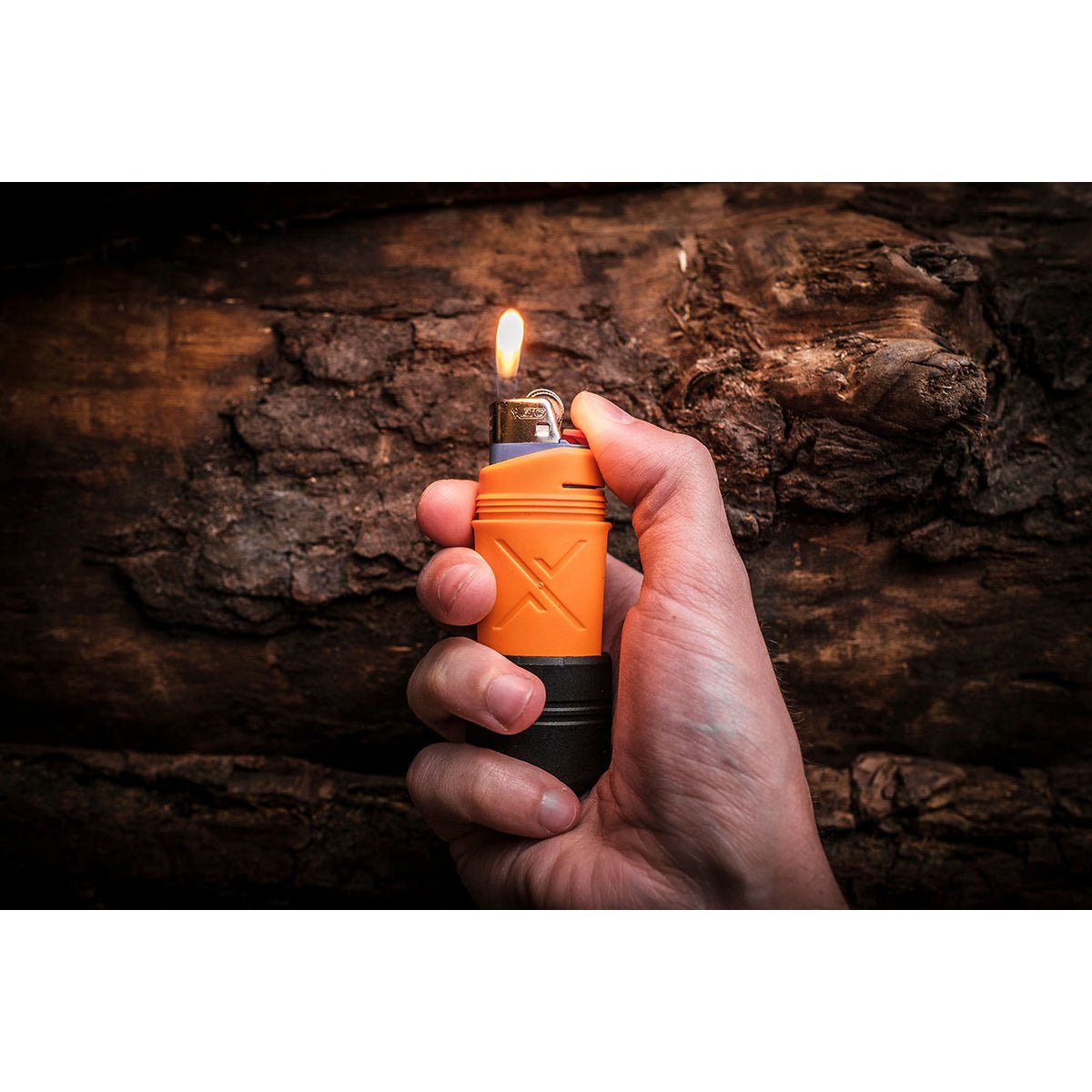 Exotac fireSLEEVE Ruggedized Waterproof Lighter Case with Lighter - Forza Sports