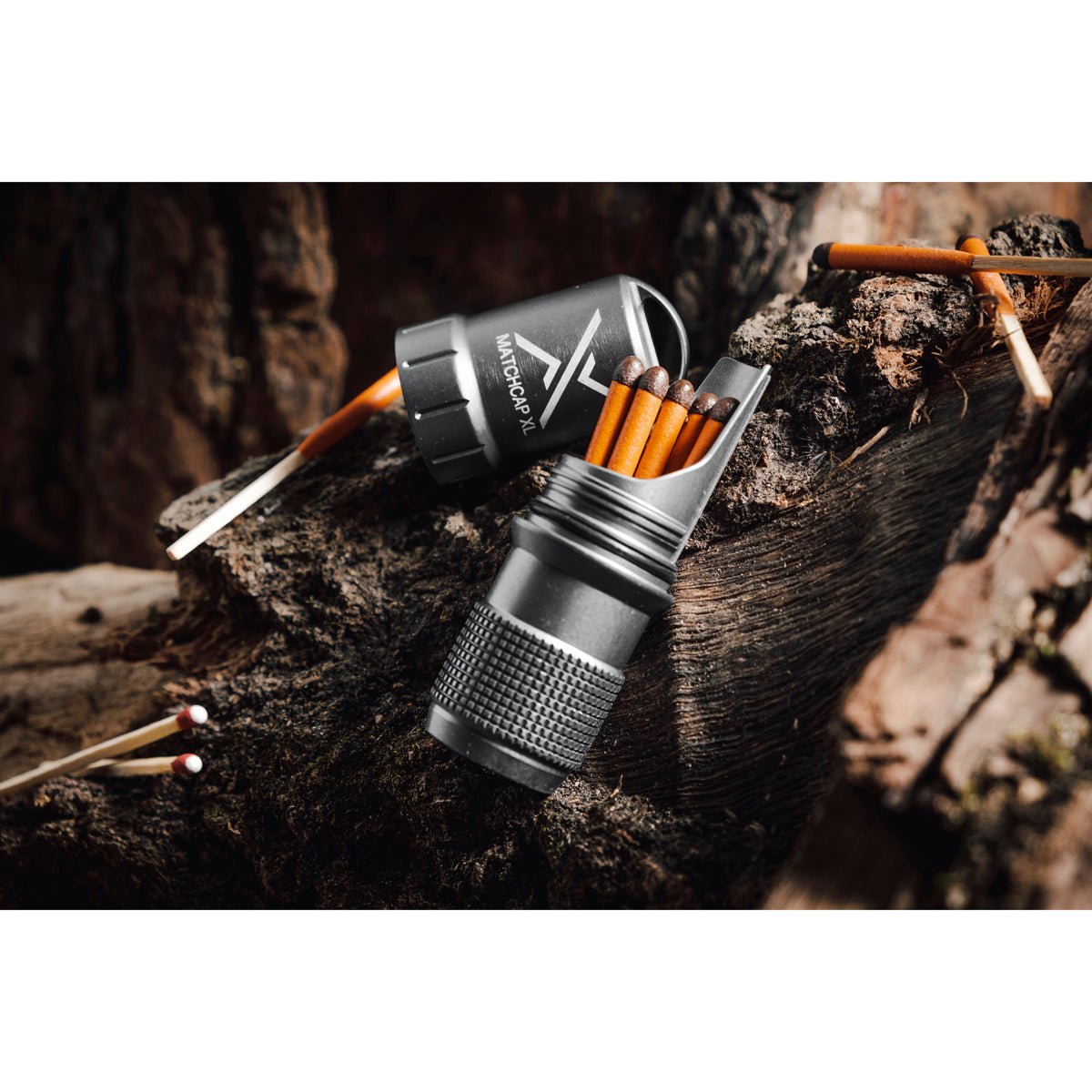 Exotac MATCHCAP XL Waterproof Match and Striker Case