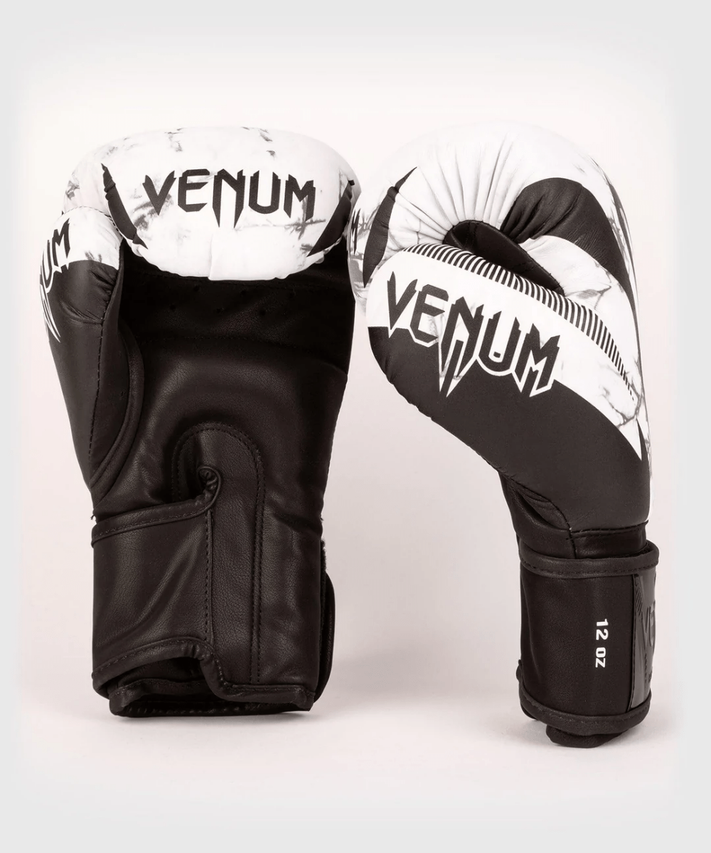 Venum Impact Hook and Loop Boxing Gloves - Marble - Forza Sports