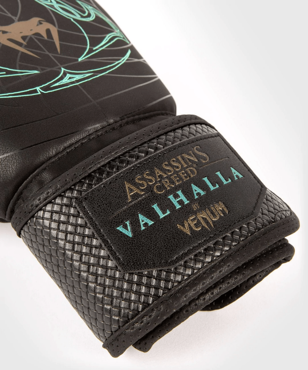 Venum Assassin's Creed Hook and Loop Boxing Gloves - Black - Forza Sports
