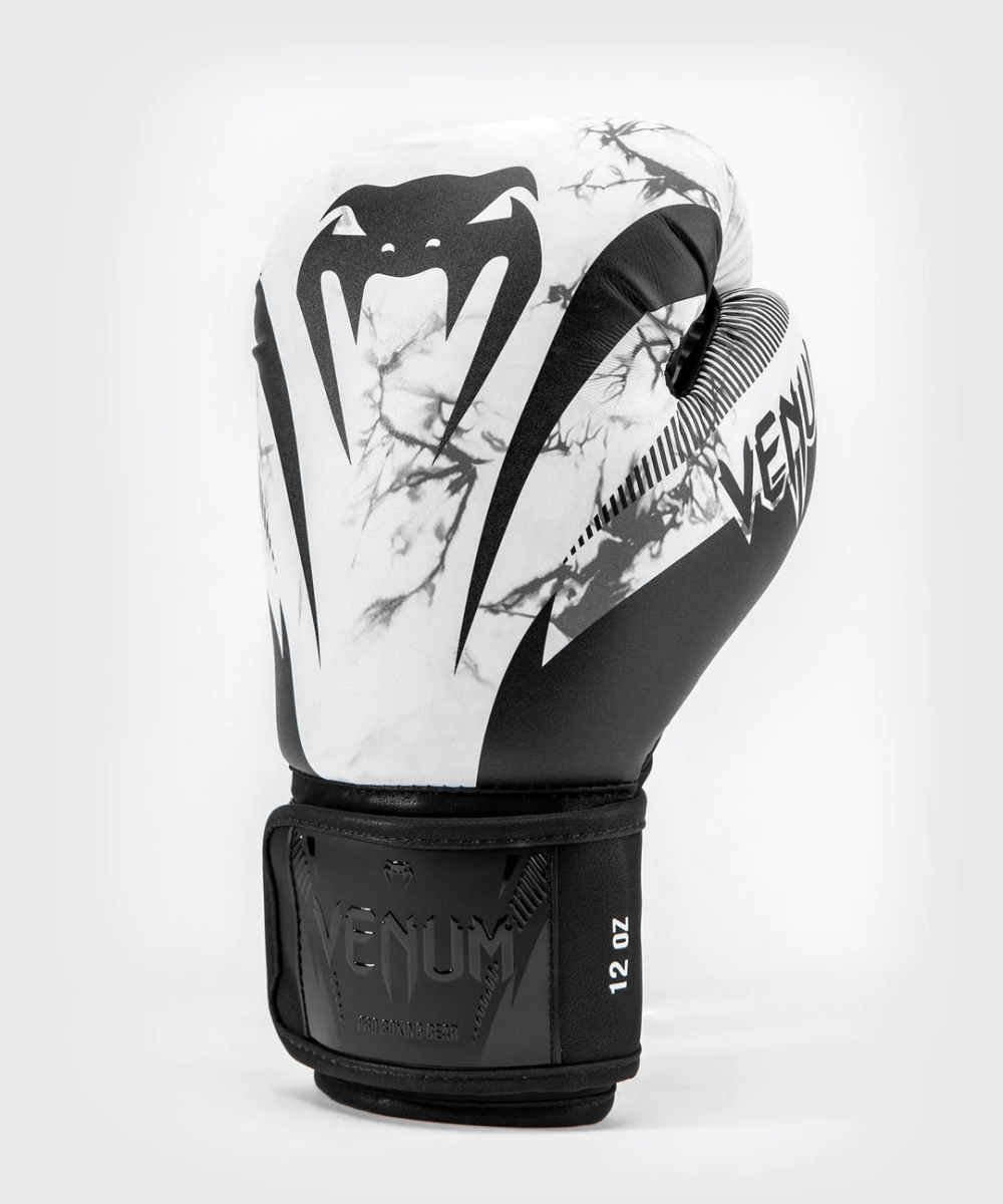 Venum Impact Hook and Loop Boxing Gloves - Marble - Forza Sports