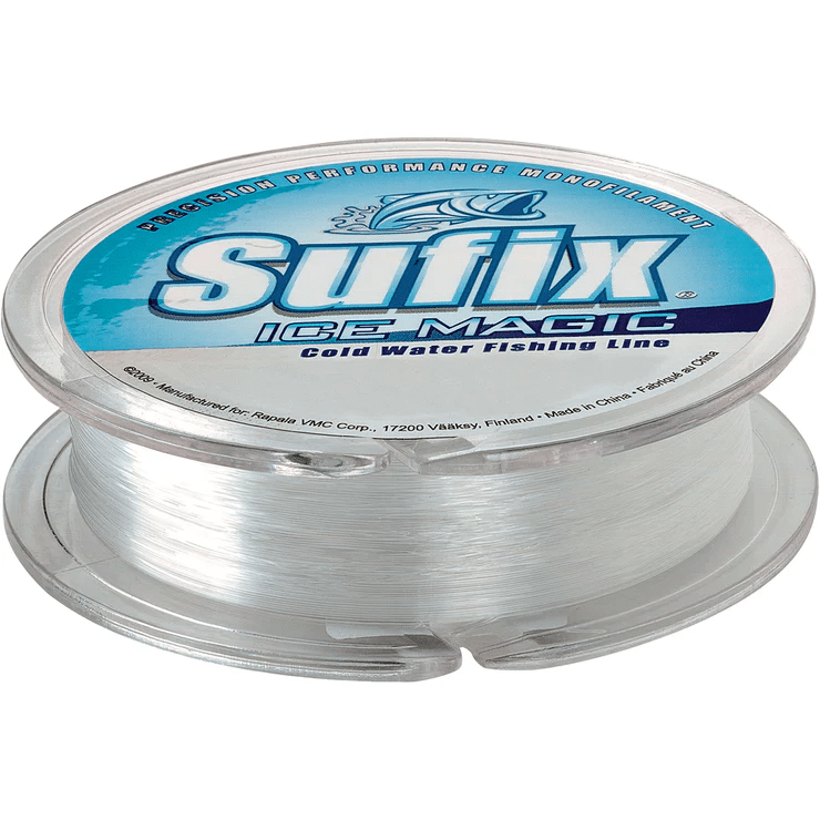 Sufix 300 Yard Ice Magic Monofilament Fishing Line - Clear - Forza Sports