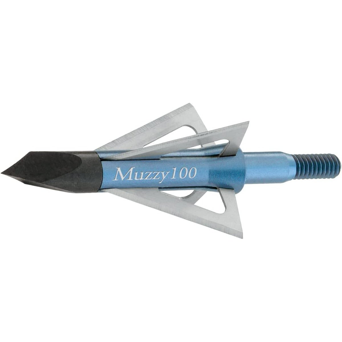 Muzzy 4Blade ScrewIn Broadhead 6Pack 100 Grain Forza Sports