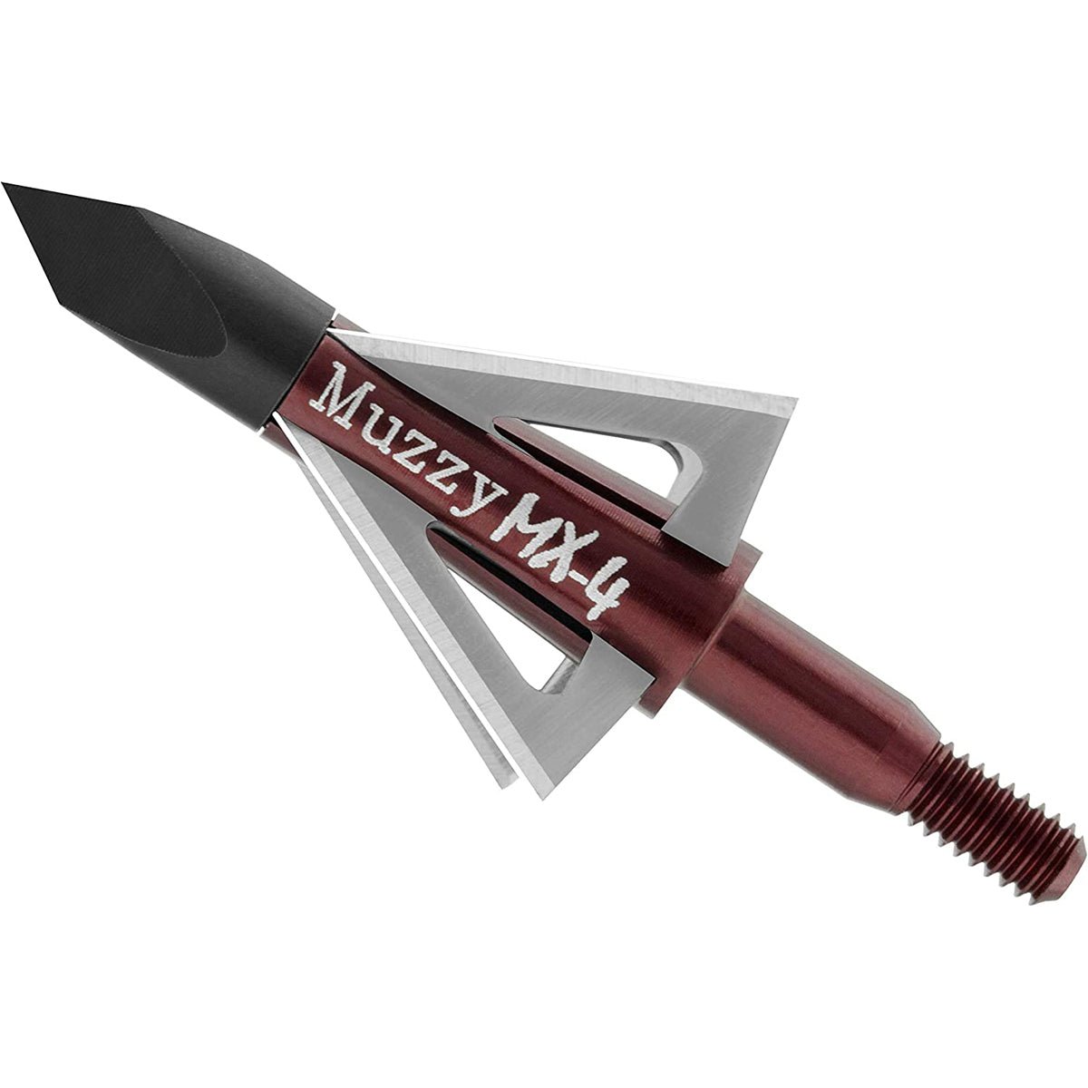 Muzzy MX - 4 4 - Blade Broadhead 3 - Pack - 100 Grain - Forza Sports