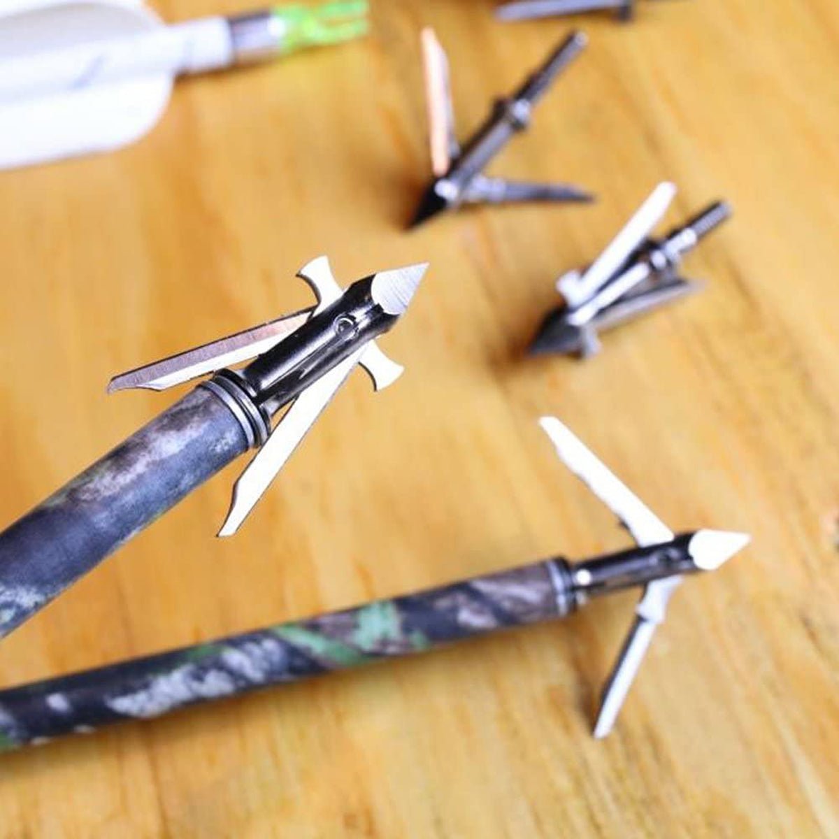 Muzzy Trocar HB Hybrid 4 - Blade Broadhead 3 - Pack - 100 Grain - Forza Sports