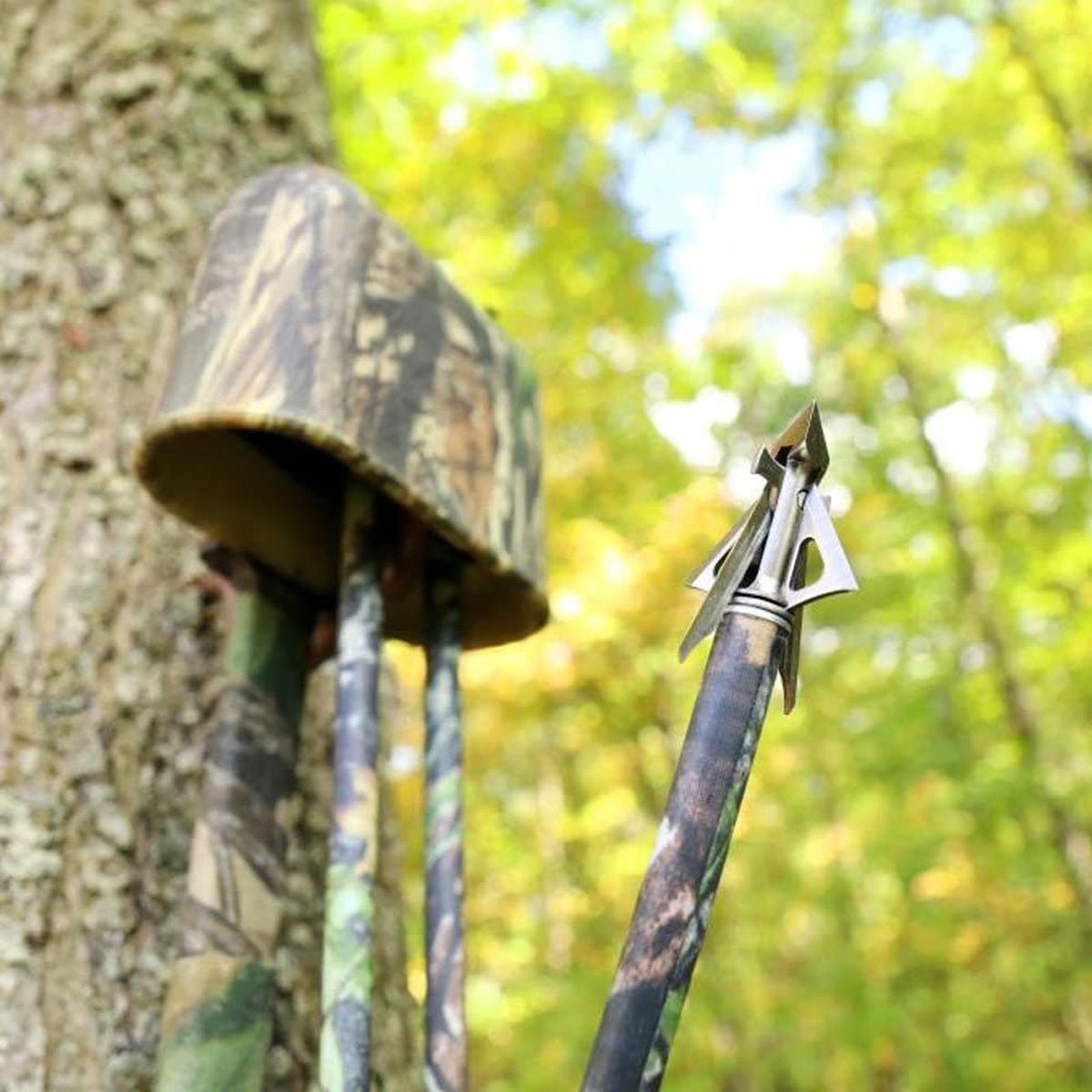 Muzzy Trocar HB Hybrid 4 - Blade Broadhead 3 - Pack - 100 Grain - Forza Sports