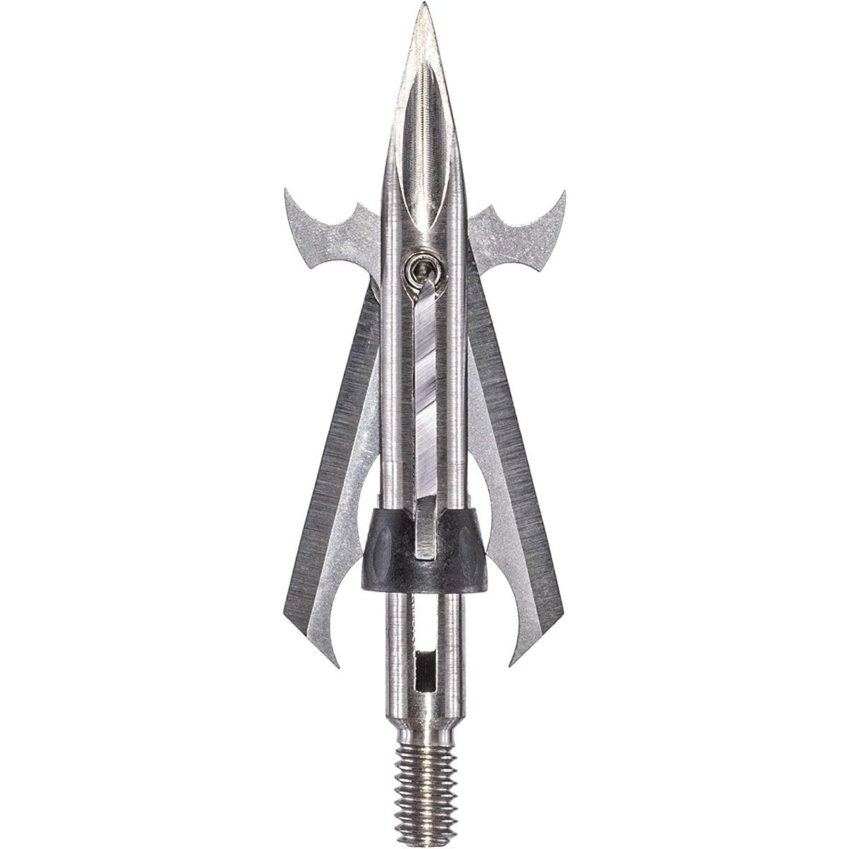 Muzzy Trocar HB - Ti Hyrbid 4 - Blade Broadhead 3 - Pack - 100 Grain - Forza Sports
