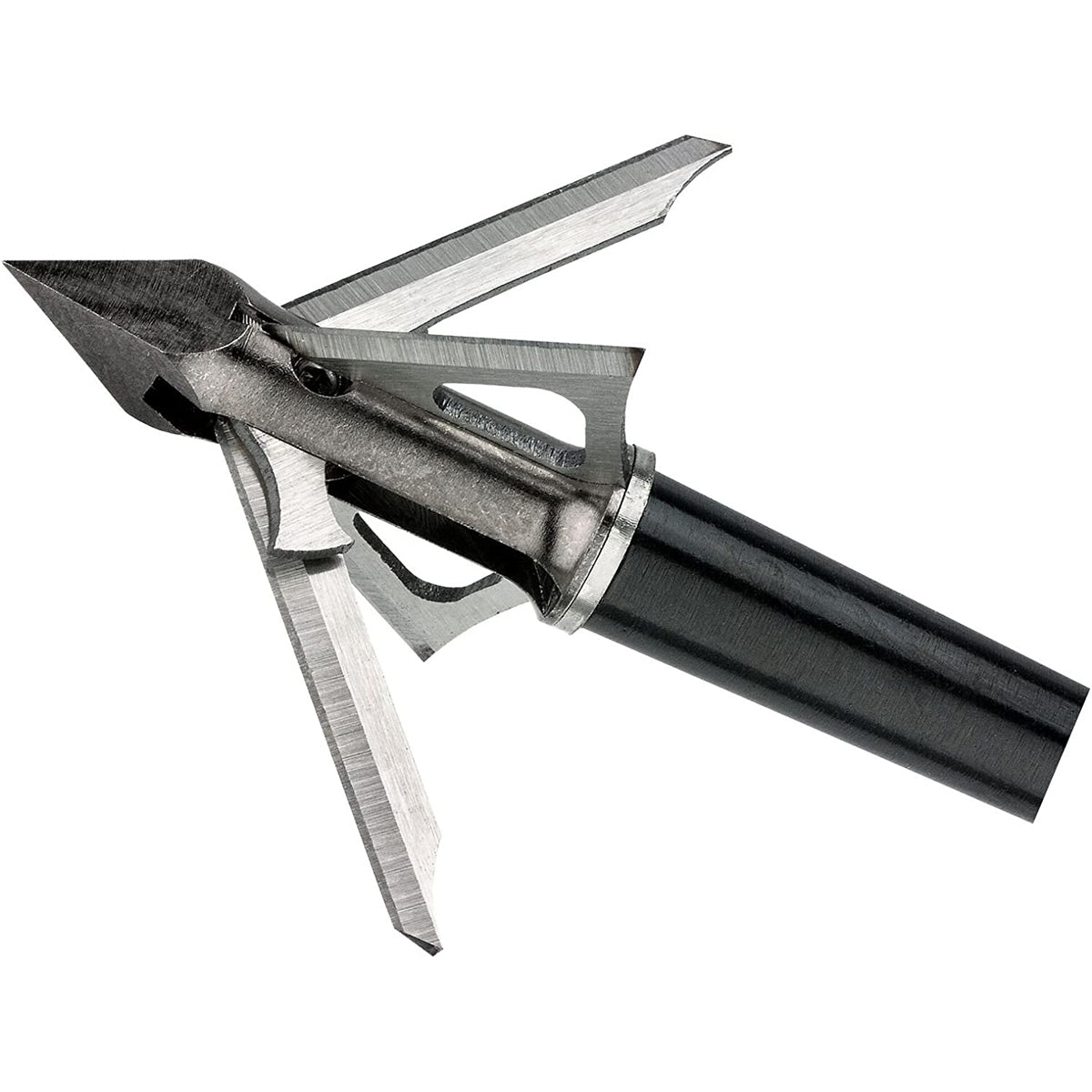Muzzy Trocar HBX Hybrid 4 - Blade Broadhead 3 - Pack - 100 Grain - Forza Sports