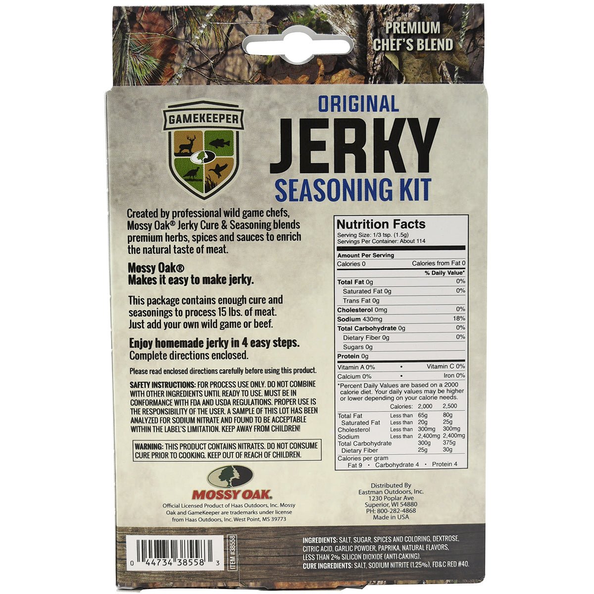 Game Keeper Original Jerky Seasoning Kit - Large - Forza Sports