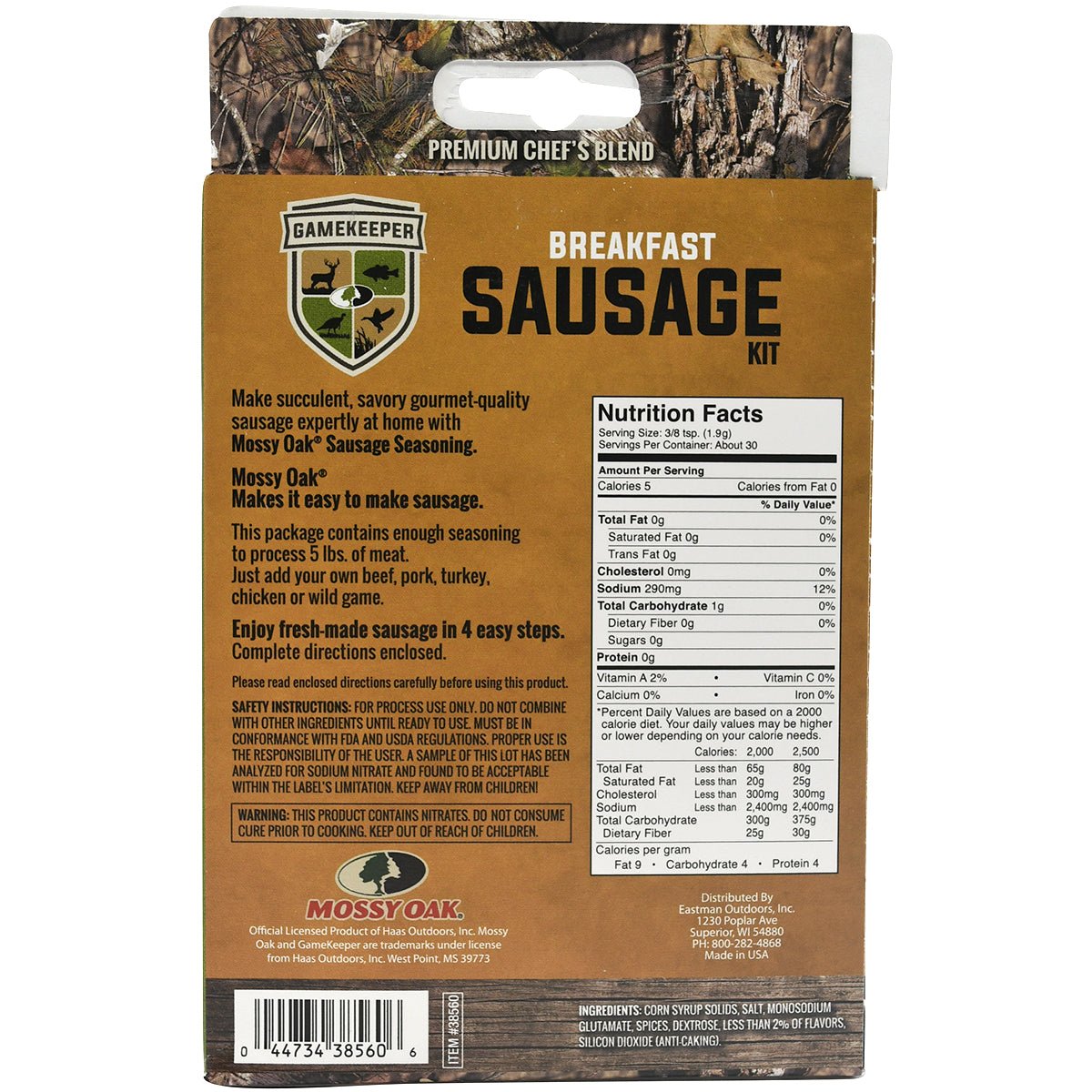 Game Keeper Breakfast Sausage Seasoning Kit - Forza Sports