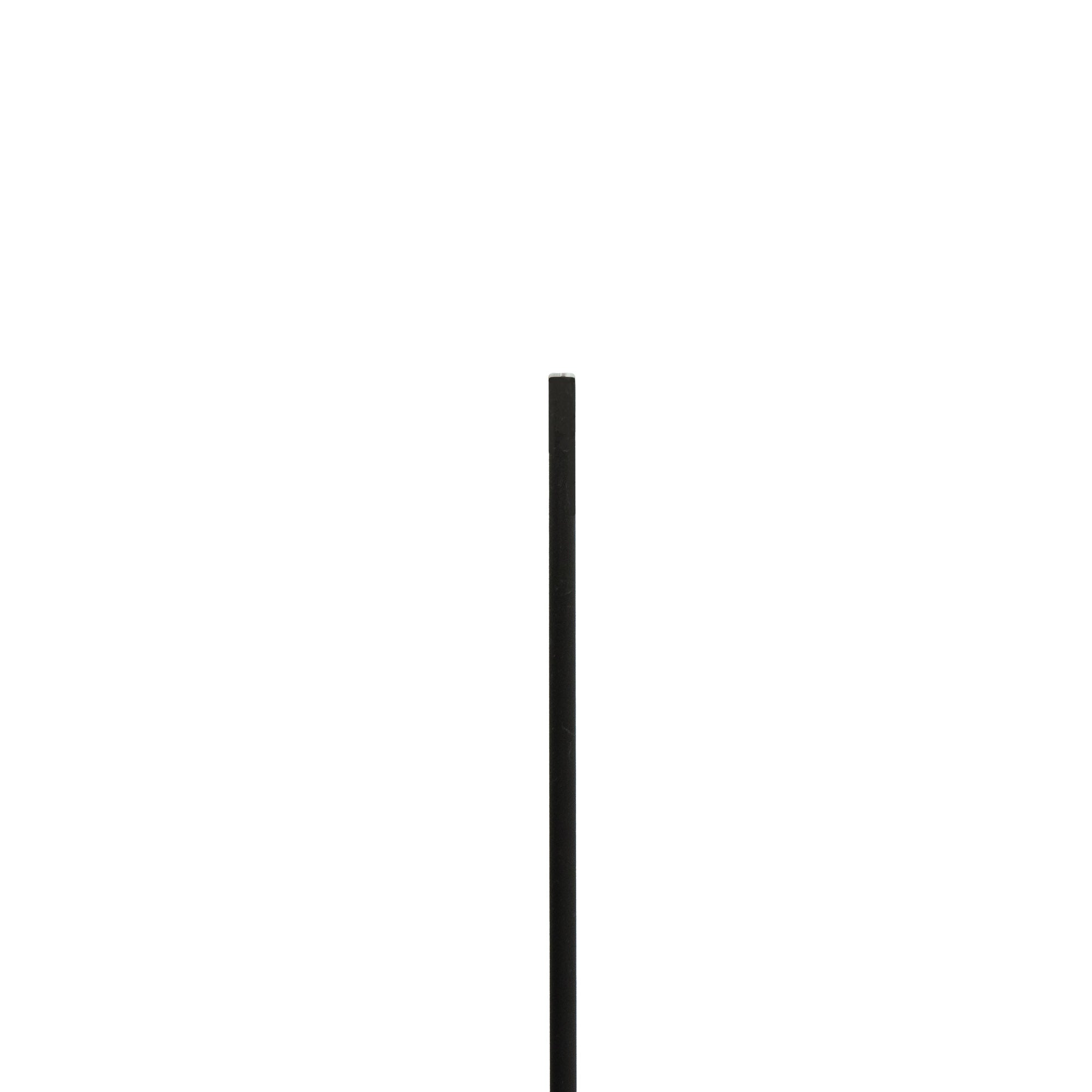 Black vertical line on a white background