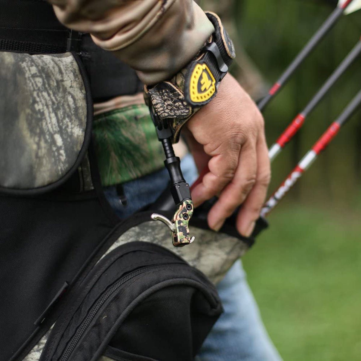 Tru - Fire Release Aids Edge Buckle Foldback Release - Camo - Forza Sports