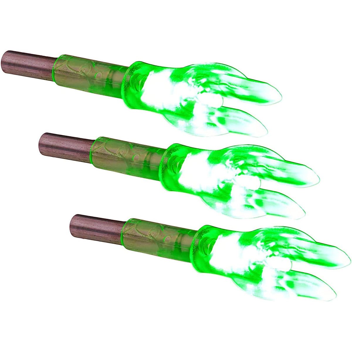 Nockturnal Green Lighted G - Nock 3 - Pack - Forza Sports
