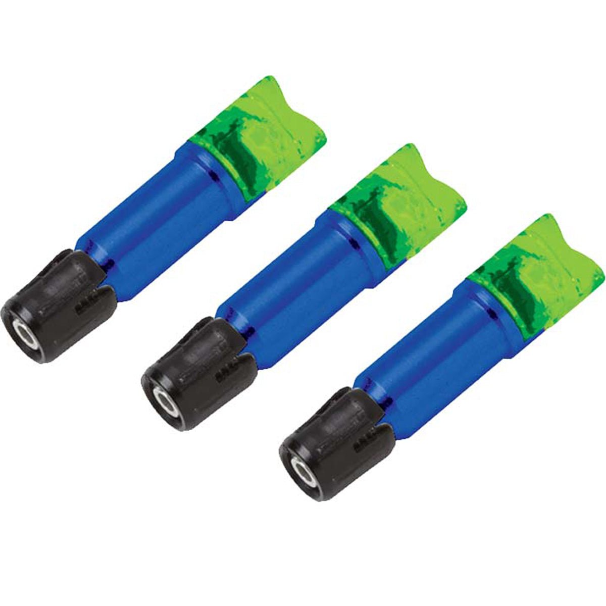 Nockturnal Launchpad Universal Green Crossbow Lighted Nock 3 - Pack - Forza Sports