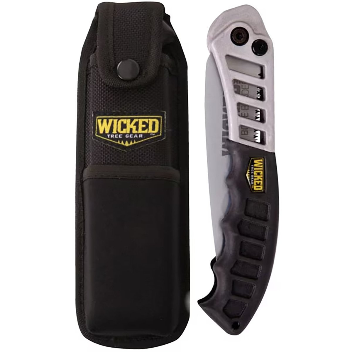 Wicked Tree Gear 7" Blade Folding Saw with Sheath - Forza Sports