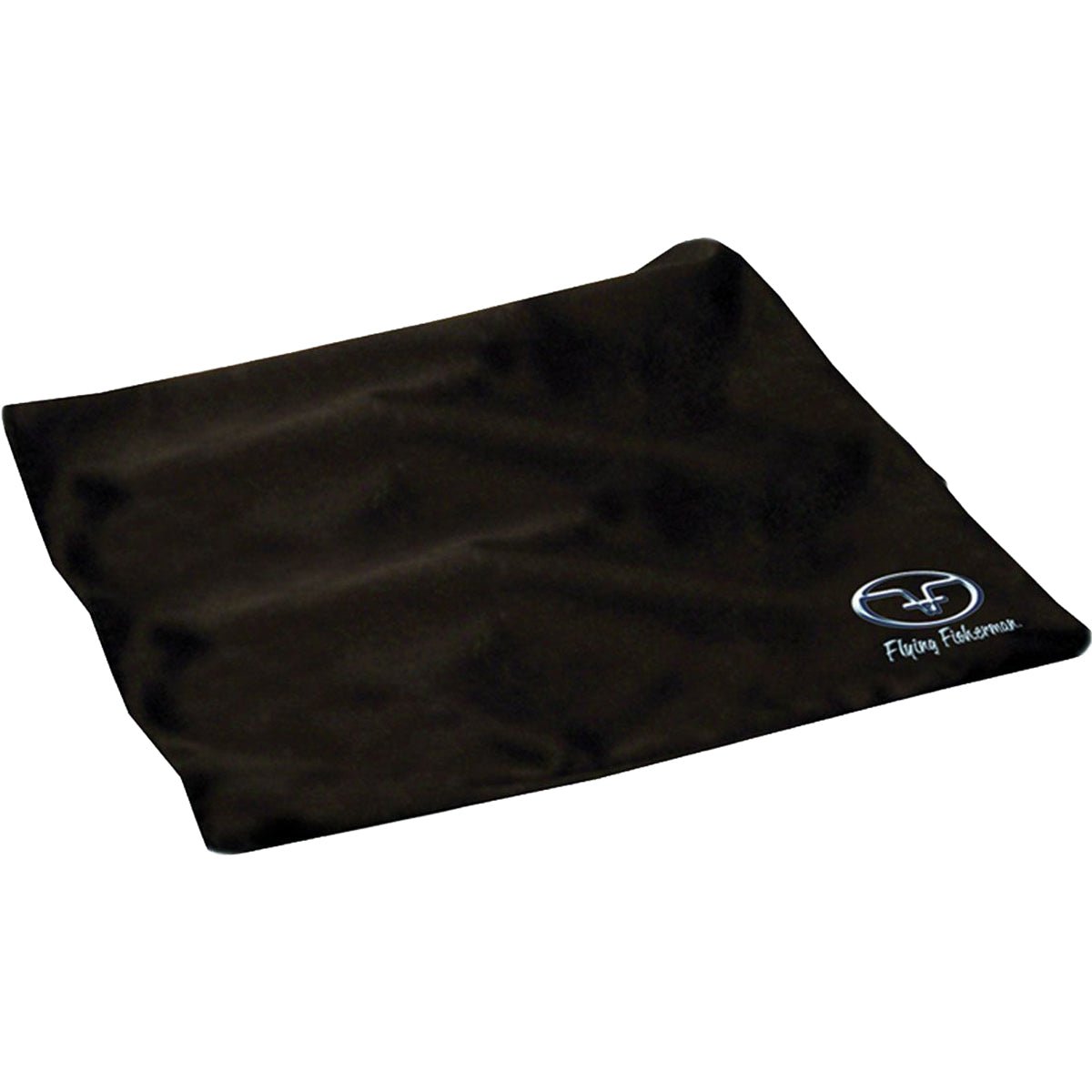 Flying Fisherman Microfiber Lens Cleaning Cloth - Black - Forza Sports