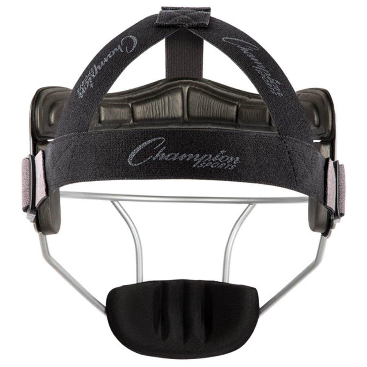 Champion Sports Softball Fielder's Mask Adult Size 6.75"-7.5" - Silver - Forza Sports