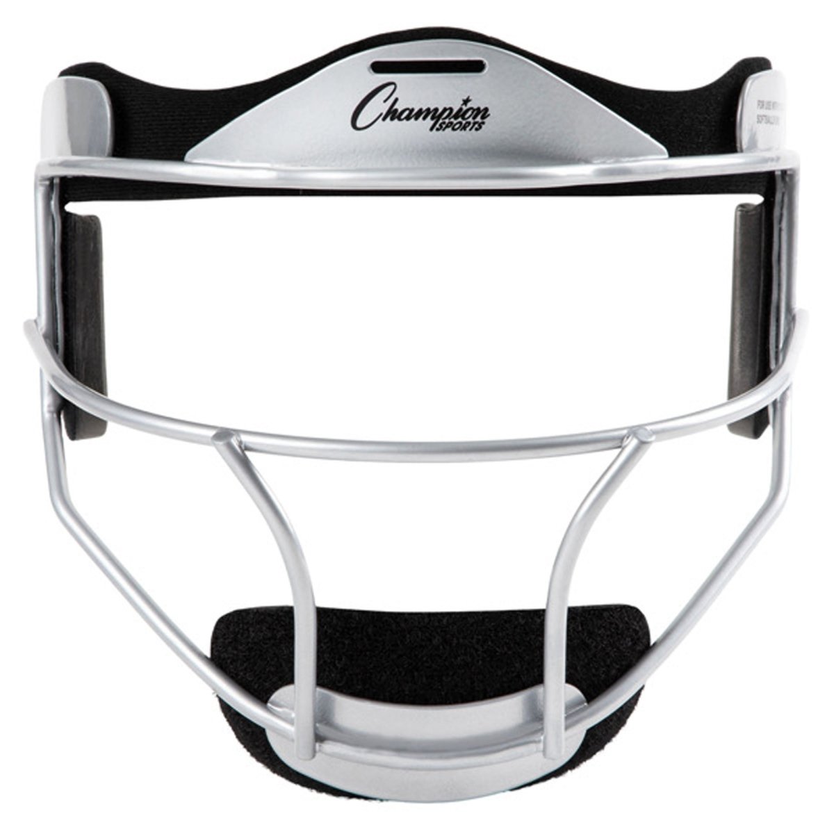 Champion Sports Softball Fielder's Mask Youth Size 6.25" - 6.75" - Silver - Forza Sports