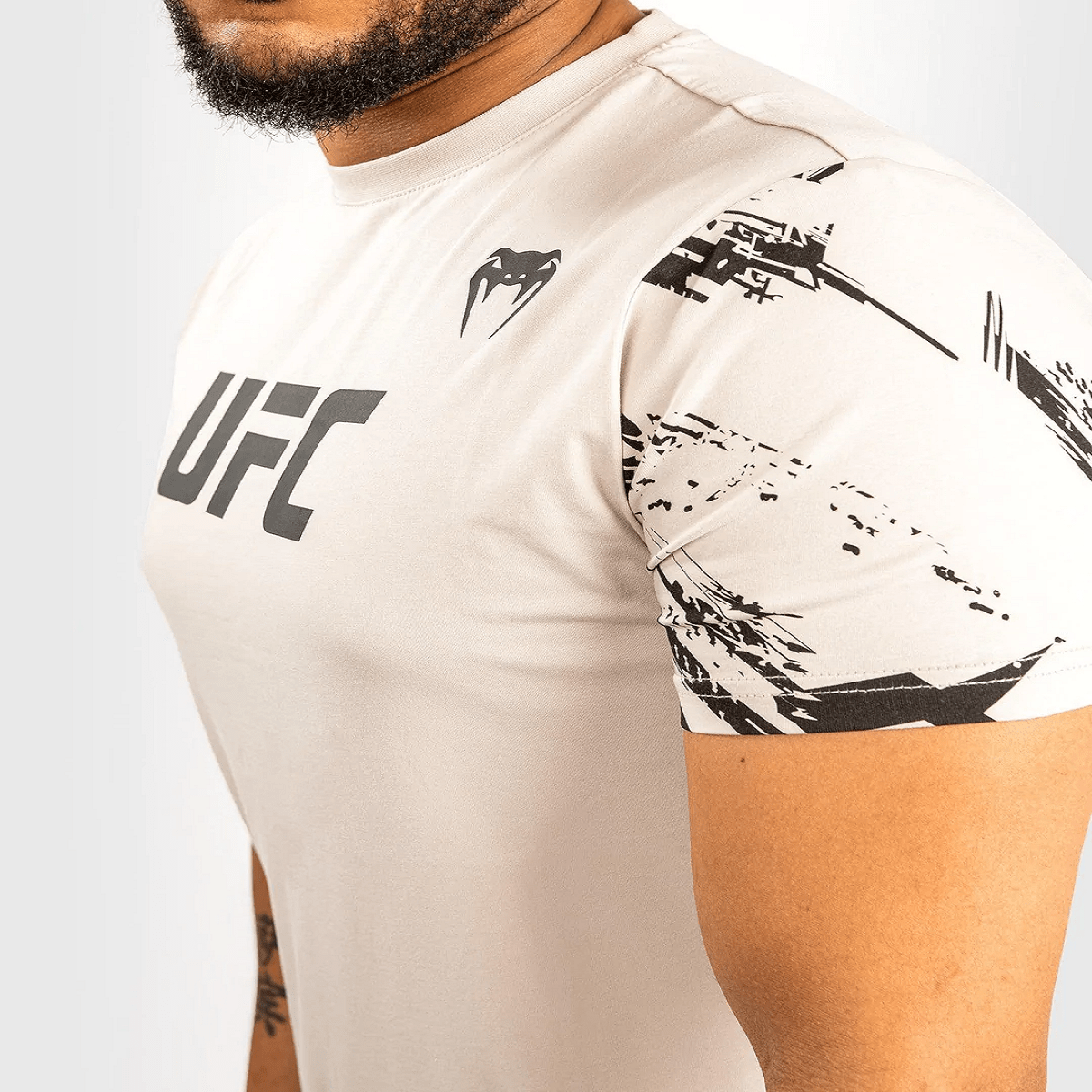 Venum UFC Authentic Fight Week 2.0 T-Shirt - Sand - Forza Sports